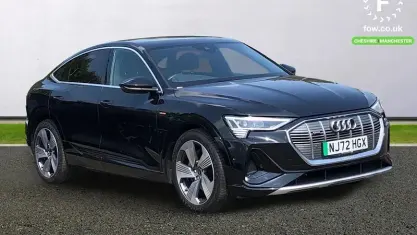Used Audi e-tron Sportback S-Line 300 kW (408 HP) 2022 Black SUV