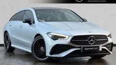 Silver Used 2024 Mercedes CLA220 Shooting Brake AMG Line Premium Plus Estate | £31,499 (Expensive)