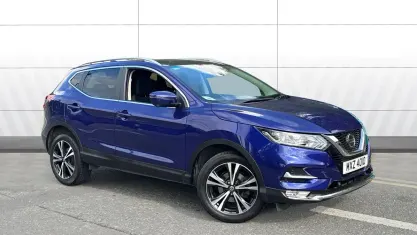 Used Nissan Qashqai N-Connecta 116 HP (85 kW) 2018 Blue SUV