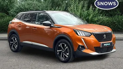 Used Peugeot 2008 GTi 131 HP (96 kW) 2022 Orange SUV