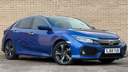 Blue Used 2018 Honda Civic Prestige Hatchback | £10,495 (Fair price)