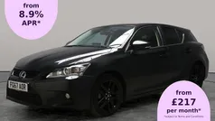 Black Used 2016 Lexus CT200h Sport Line Hatchback | £12,639 (Fair price)