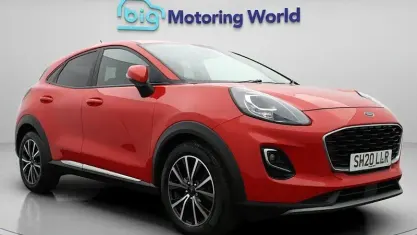 Used Ford Puma Titanium 125 HP (91 kW) 2020 Red SUV