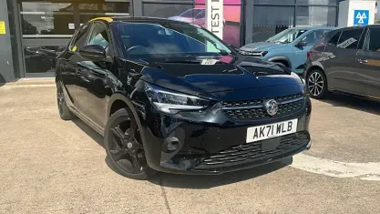 Used Vauxhall Corsa Edition 75 HP (55 kW) 2021 Black Hatchback