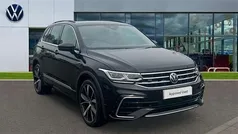 Black Used 2021 VW Tiguan R-line SUV | £26,370 (Fair price)