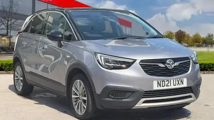 Used Vauxhall Crossland X S 110 HP (80 kW) 2020 Grey SUV