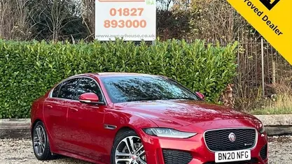 Used Jaguar XE R-Dynamic 180 HP (132 kW) 2020 Red Sedan