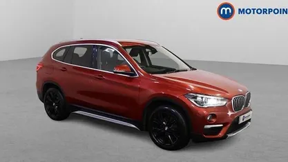 Used BMW X1 xLine 150 HP (110 kW) 2018 Orange SUV