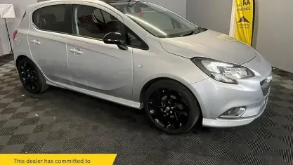Used Vauxhall Corsa SRi 90 HP (66 kW) 2019 Silver Hatchback