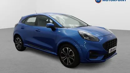 Used Ford Puma ST-Line 125 HP (91 kW) 2020 Blue Hatchback