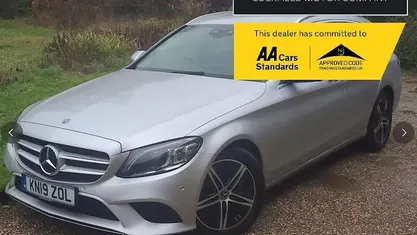 Silver Used 2019 Mercedes C200 Premium Estate | £13,990 (Good price)