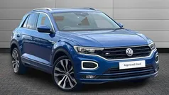 Blue Used 2019 VW T-Roc R-line SUV | £15,150 (Fair price)