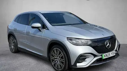 Used Mercedes EQE350 AMG line 214 kW (292 HP) 2025 Silver SUV