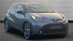 Pure white with black New 2025 Toyota Aygo Hatchback | £15,750 (Good price)
