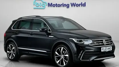Used VW Tiguan R-line 150 HP (110 kW) 2023 Black SUV