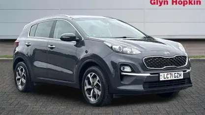Used Kia Sportage 136 HP (100 kW) 2021 Brown SUV