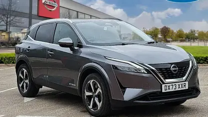 Used Nissan Qashqai N-Connecta 190 HP (139 kW) 2023 Grey SUV