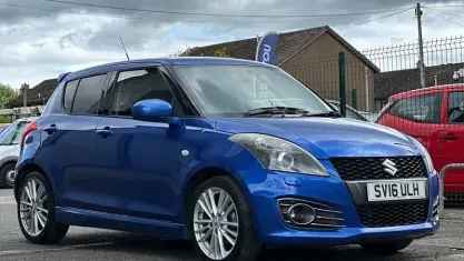 Used Suzuki Swift Sport 136 HP (100 kW) 2016 Blue Hatchback