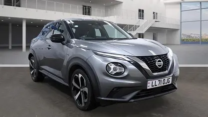 Grey Used 2022 Nissan Juke Tekna SUV | £15,199 (Fair price)