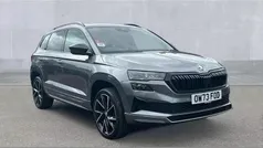 Graphite grey metallic Used 2023 Skoda Karoq SportLine SUV | £25,790 (Fair price)