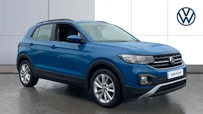 Used VW T-Cross SE 116 HP (85 kW) 2020 Blue SUV