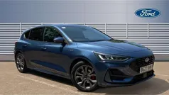 Blue Used 2022 Ford Focus ST-Line Hatchback | £16,488 (Fair price)