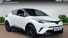 White Used 2018 Toyota C-HR SUV | £17,268 (Fair price)