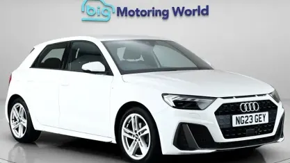 Used Audi A1 Sportback S-Line 110 HP (80 kW) 2023 White Hatchback