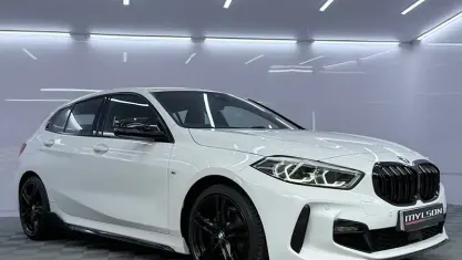 Used BMW 118 M Sport 140 HP (102 kW) 2020 White Hatchback