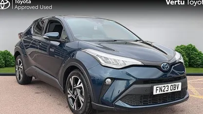 Used Toyota C-HR Design 122 HP (89 kW) 2023 Blue SUV