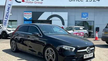 Używany Mercedes A200 Executive 163 KM (119 kW) 2020 Czarny Hatchback