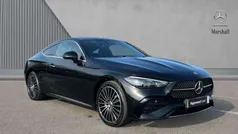 Obsidian black metallic Used 2025 Mercedes CLE300 AMG Line Premium Plus Coupe | £53,991 (Fair price)