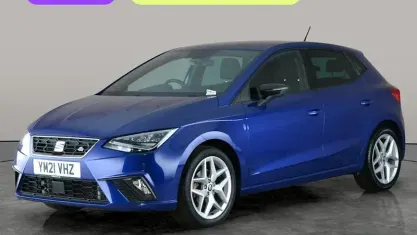 Used Seat Ibiza FR 110 HP (80 kW) 2021 Blue Hatchback