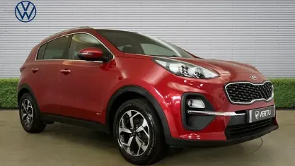 Used Kia Sportage 177 HP (130 kW) 2021 Red SUV