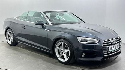 Używany Audi A5 Cabriolet Sport 190 KM (139 kW) 2020 Szary Kabriolet