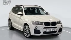 White Used 2016 BMW X3 M Sport SUV | £16,999 (Fair price)