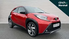Chilli red bitone (pearlescent paint) Used 2022 Toyota Aygo Hatchback | £13,764 (Fair price)