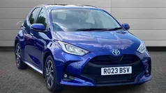 Blue Used 2023 Toyota Yaris Hybrid Design Hatchback | £16,901 (Good price)