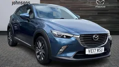 Blue Used 2017 Mazda CX-3 Inclusive SUV | £10,477 (Fair price)