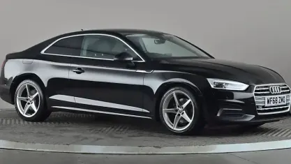 Begagnad Audi A5 Sport 150 HK (110 kW) 2018 Svart Sportkupé