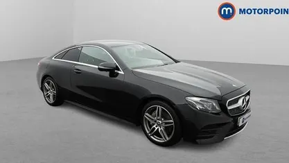 Used Mercedes E220 AMG line 194 HP (142 kW) 2019 Black Coupe