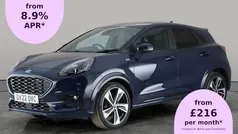 Blue Used 2022 Ford Puma ST-Line X Hatchback | £16,786 (Fair price)