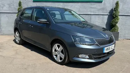 Used Skoda Fabia SE L 110 HP (80 kW) 2016 Grey Hatchback