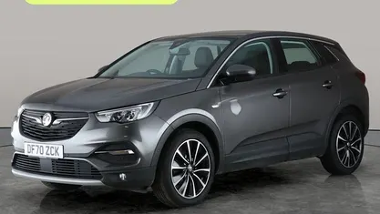 Begagnad Vauxhall Grandland X Elite 131 HK (96 kW) 2021 Grå SUV