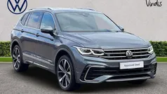 Grey Used 2022 VW Tiguan Allspace R-line SUV | £27,589 (Fair price)