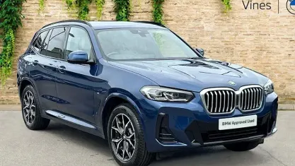 Used BMW X3 M Sport 184 HP (135 kW) 2023 Blue SUV