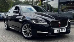 Black Used 2018 Jaguar XF R-Sport Sedan | £13,990 (Fair price)