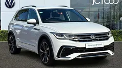 White Used 2022 VW Tiguan R-line SUV | £27,211 (Fair price)