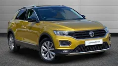 Yellow Used 2018 VW T-Roc Design SUV | £12,550 (Fair price)