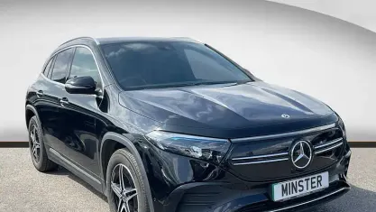 Używany Mercedes EQA350 AMG line 214 kW (292 KM) 2023 Czarny SUV